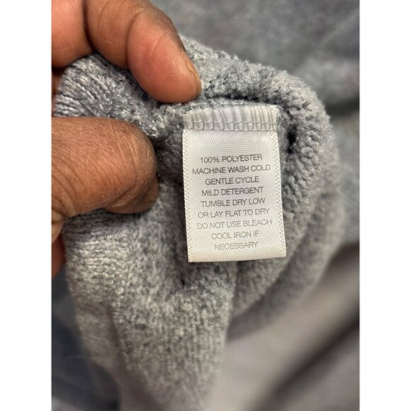 Eastern Mountain Sports Mens Medium Grey Crewneck Sweater - Picture 8 of 10